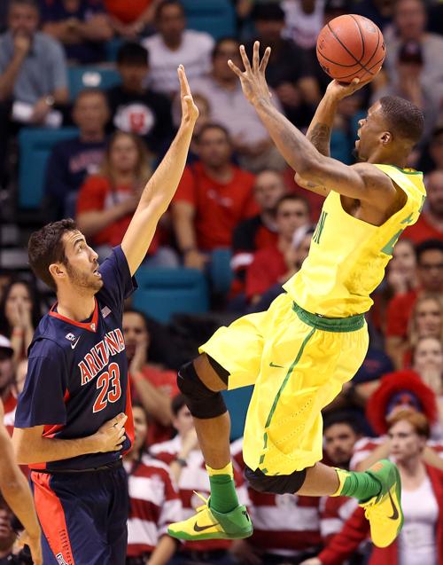 No. 4 seed Arizona vs. No. 1 seed Oregon