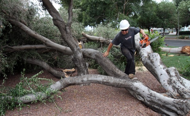 Major monsoon storm hits Tucson area