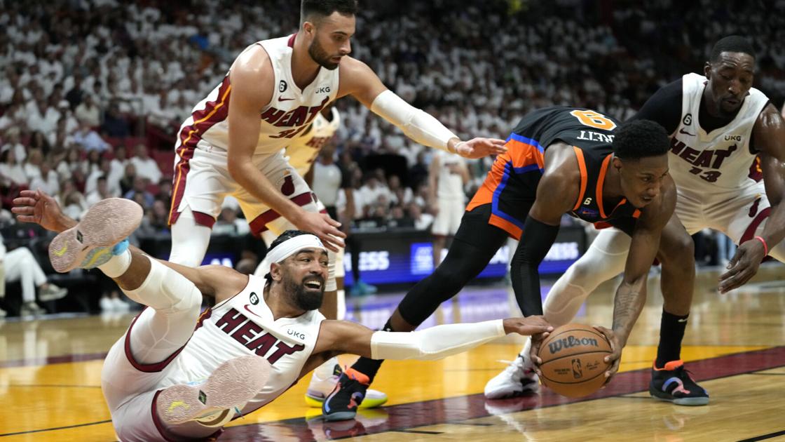 Heat hold off Knicks 109-101 in Game 4 for 3-1 series lead