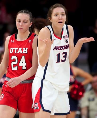 University of Arizona vs Utah, Pac-12 women's basketball