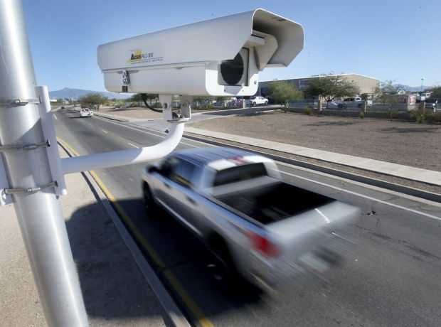 Roadside speed camera