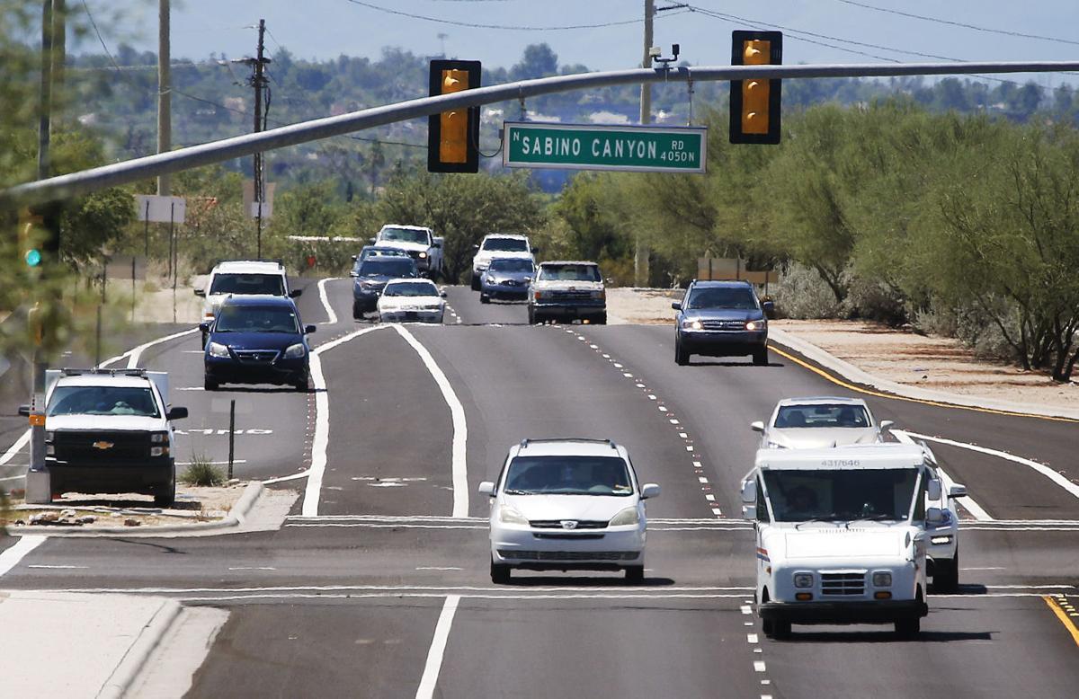 Intersection of Kolb and Sabino Canyon Roads