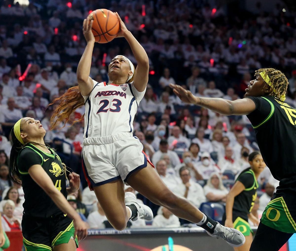 No. 18 Oregon Ducks at No. 15 Arizona Wildcats women's basketball (copy)
