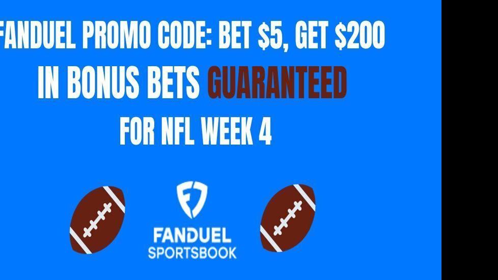 FanDuel Kentucky promo code for NFL Week 4 earns $200 bonus