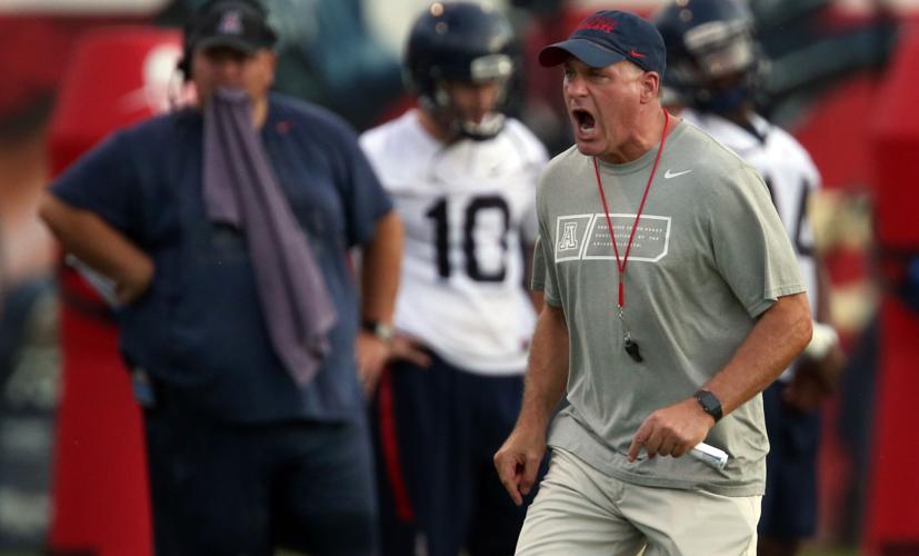 University of Arizona first practice