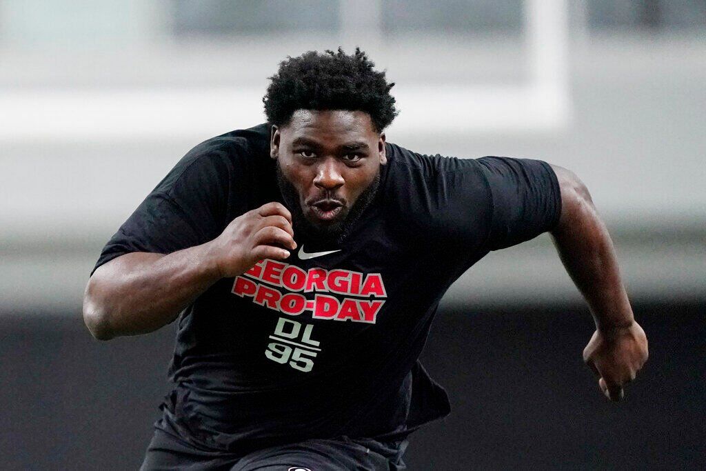 Person: Moving day for Panthers rookie Ikem Ekwonu — Baker Mayfield will be  next - The Athletic