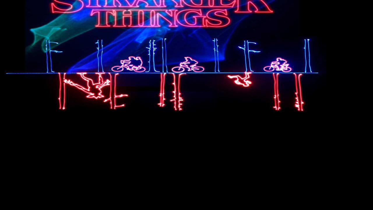 Laser Music Show: Stranger Things (NEW) 