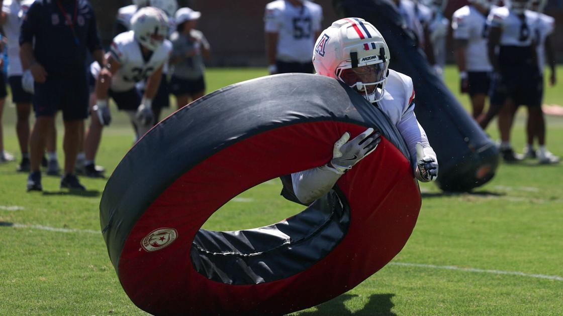 Photos: Arizona fall football practice 2