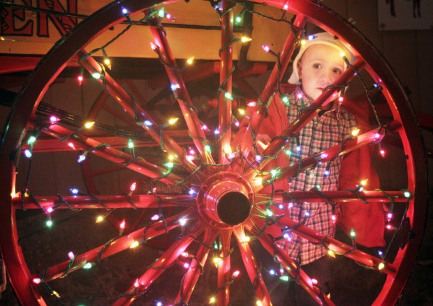 Sleigh bells ring, beautiful sights at holiday wonderland   