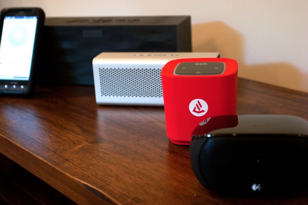 Wireless speakers call for a phone    
