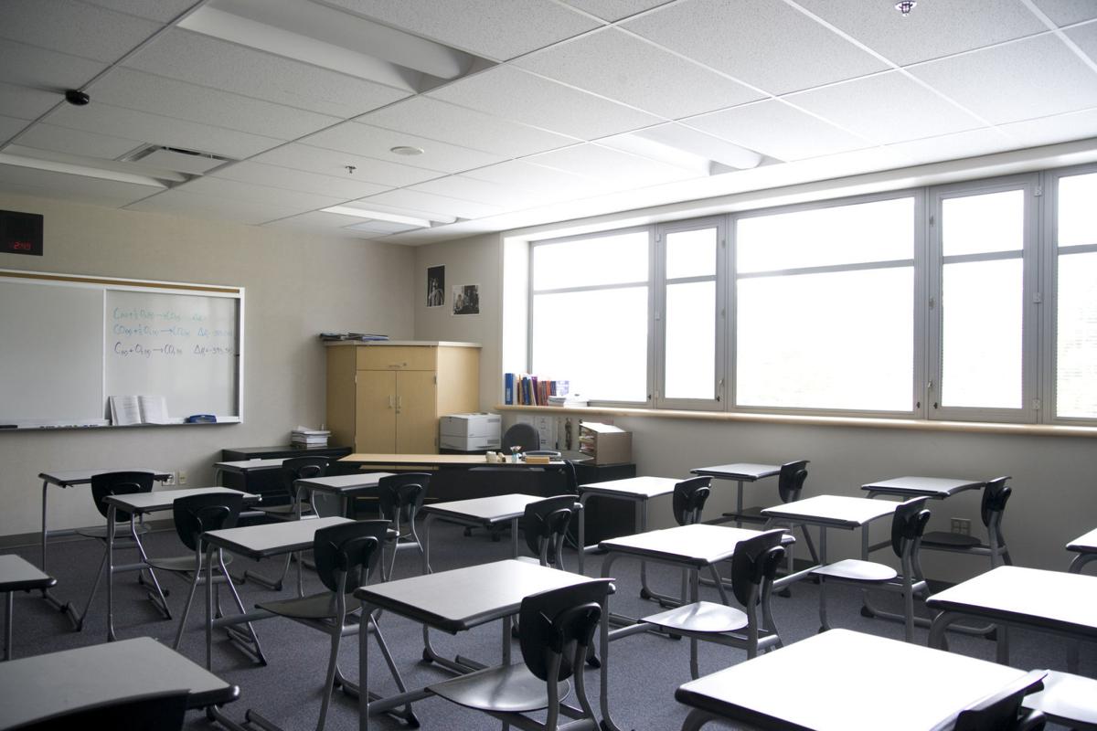 Salón de clases vacío