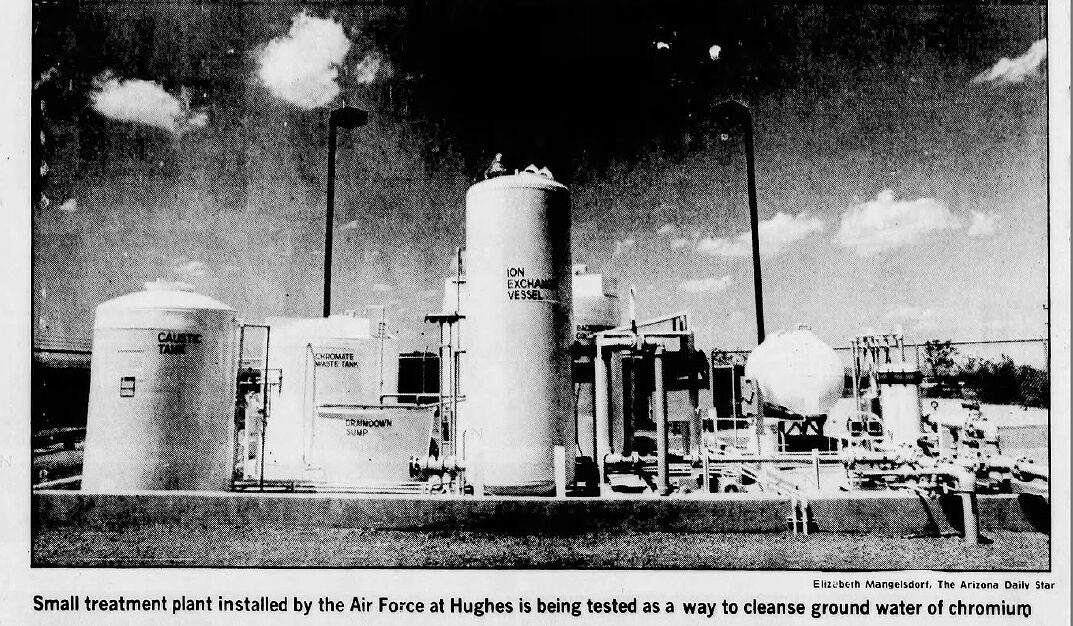 Air Force has accepted cleanup chores