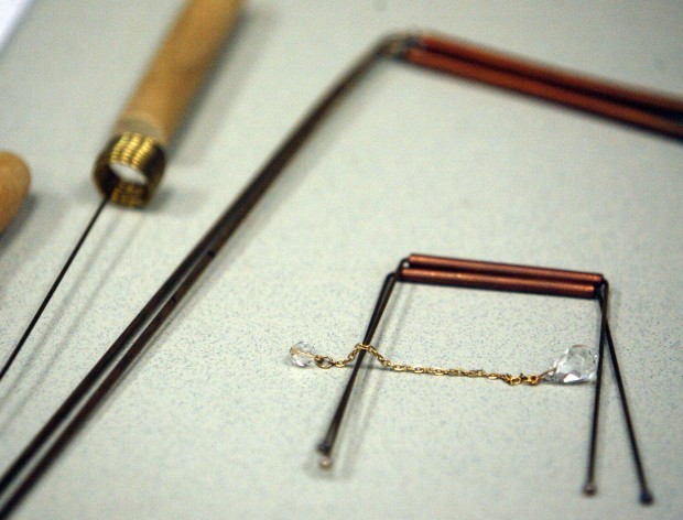 Couple shares knowledge in 'wizards' dowsing school   