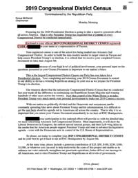 2019 Congressional District Census