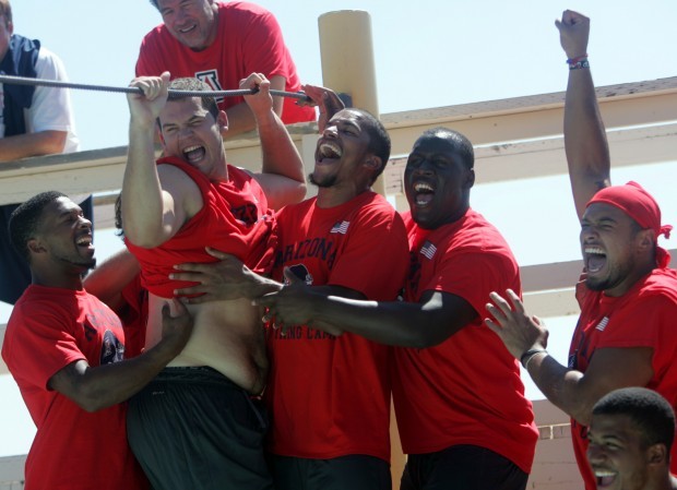 Arizona Football at Fort Huachuca