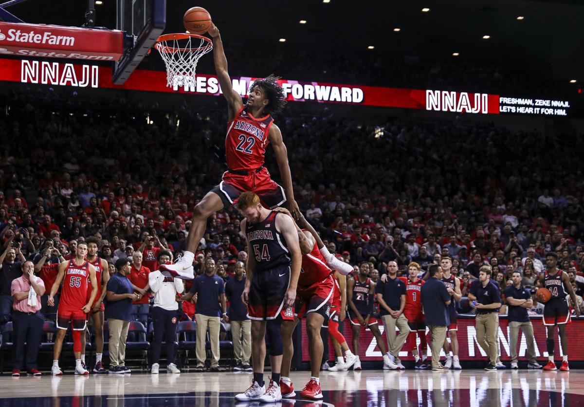 Bigger Stronger Devonaire Doutrive Shines As Arizona Wildcats Open Season With Red Blue Game Arizona Wildcats