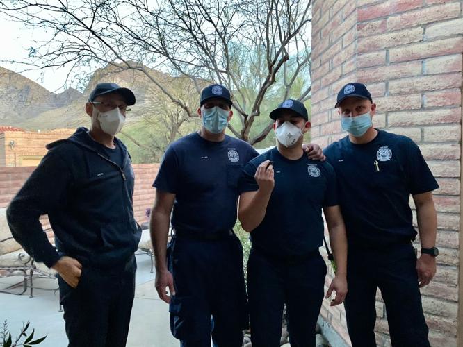 Firefighters rescue hummingbird