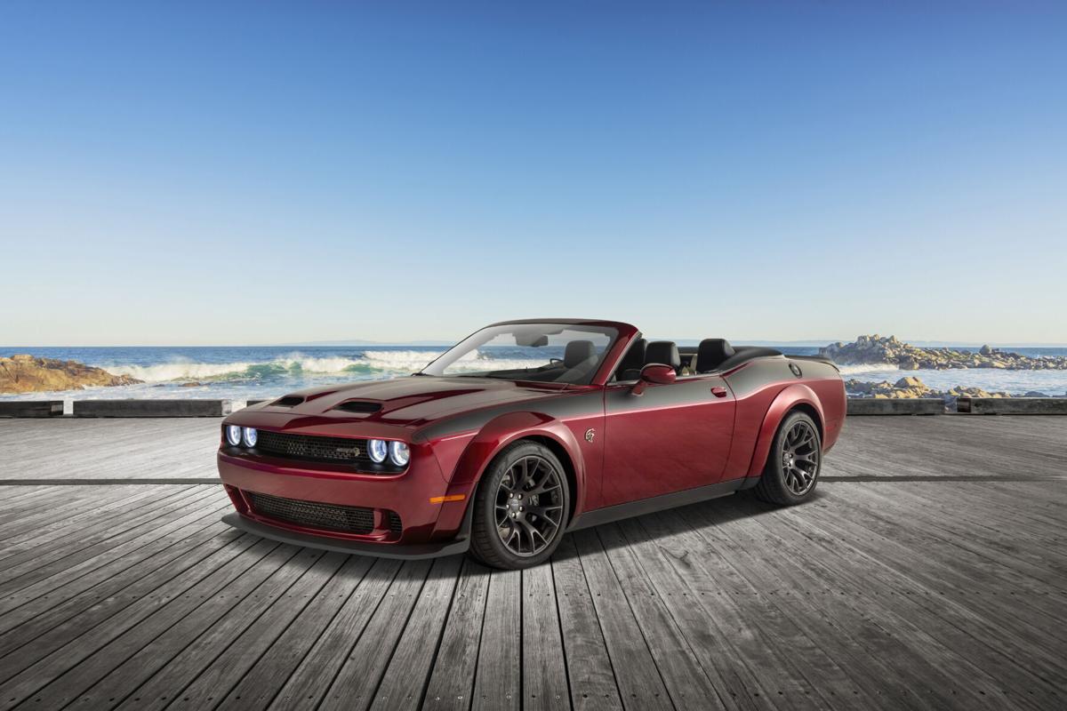 You can buy a Dodge Challenger convertible as the model ends its run