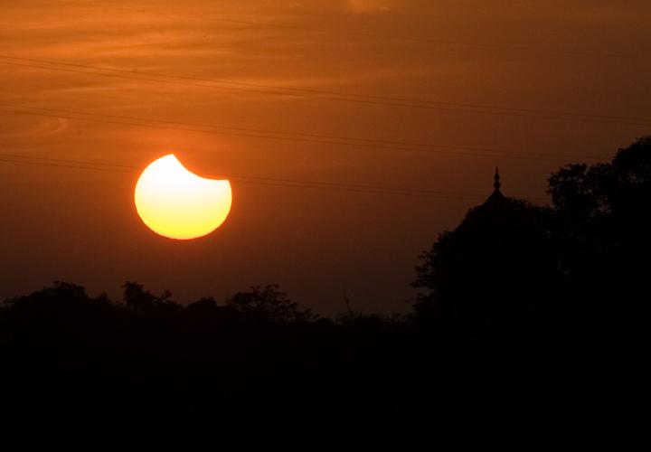 India Solar Eclipse