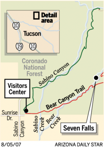 1 killed, 1 missing in Sabino Canyon  