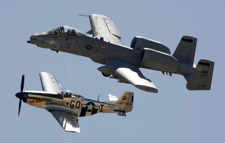 A-10 and P-51 2012