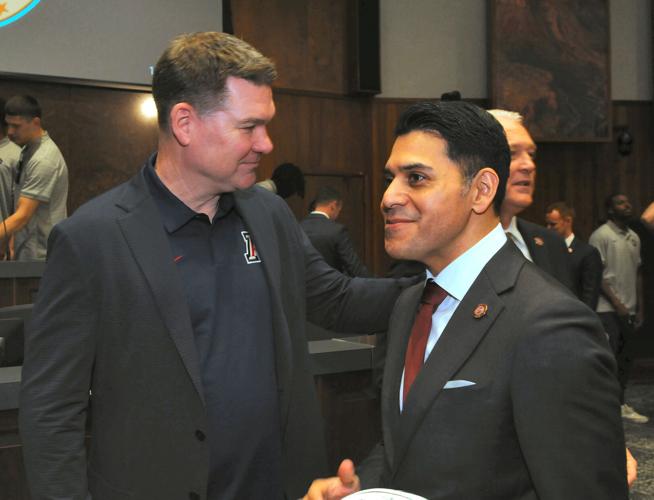 House proclamation for Arizona men's basketball