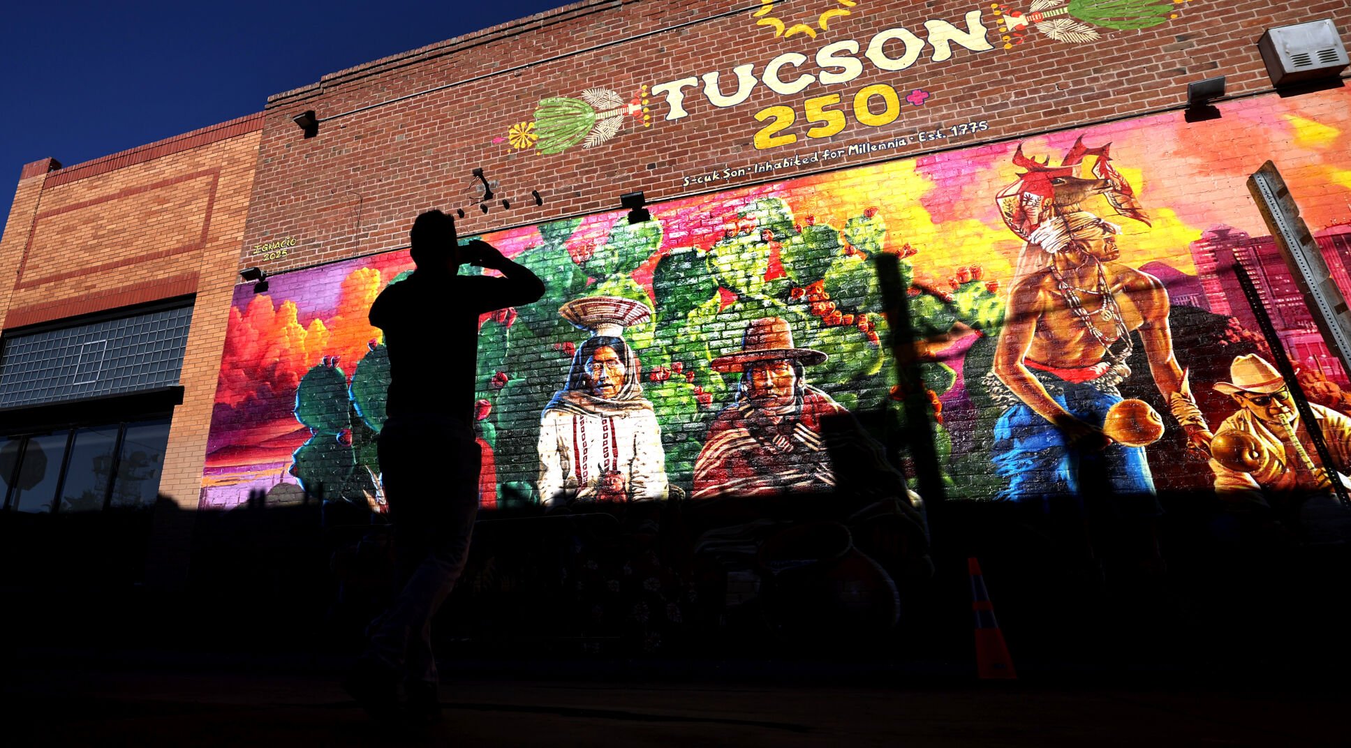 Tucson's birthday mural