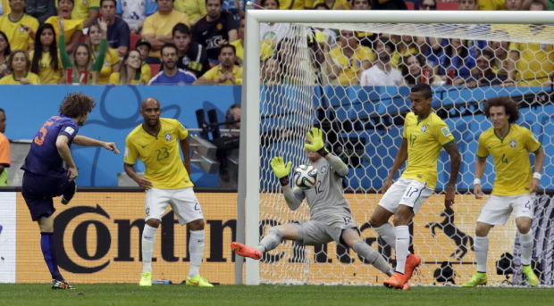 Brazil Soccer WCup Brazil Netherlands