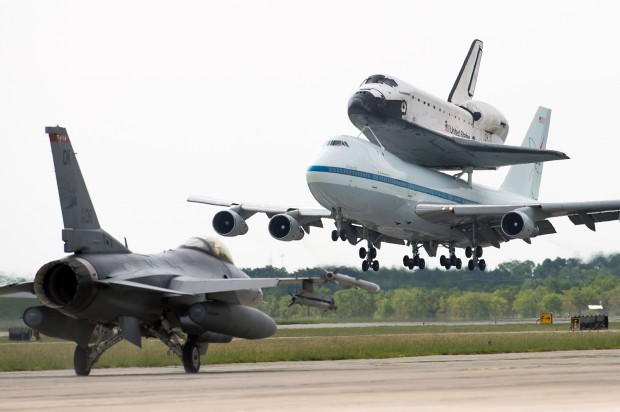 Space shuttle Endeavour's last stop
