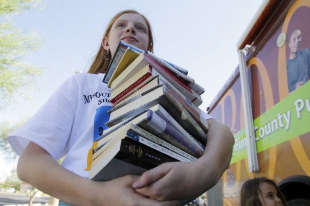 Bus brings books to county residents
