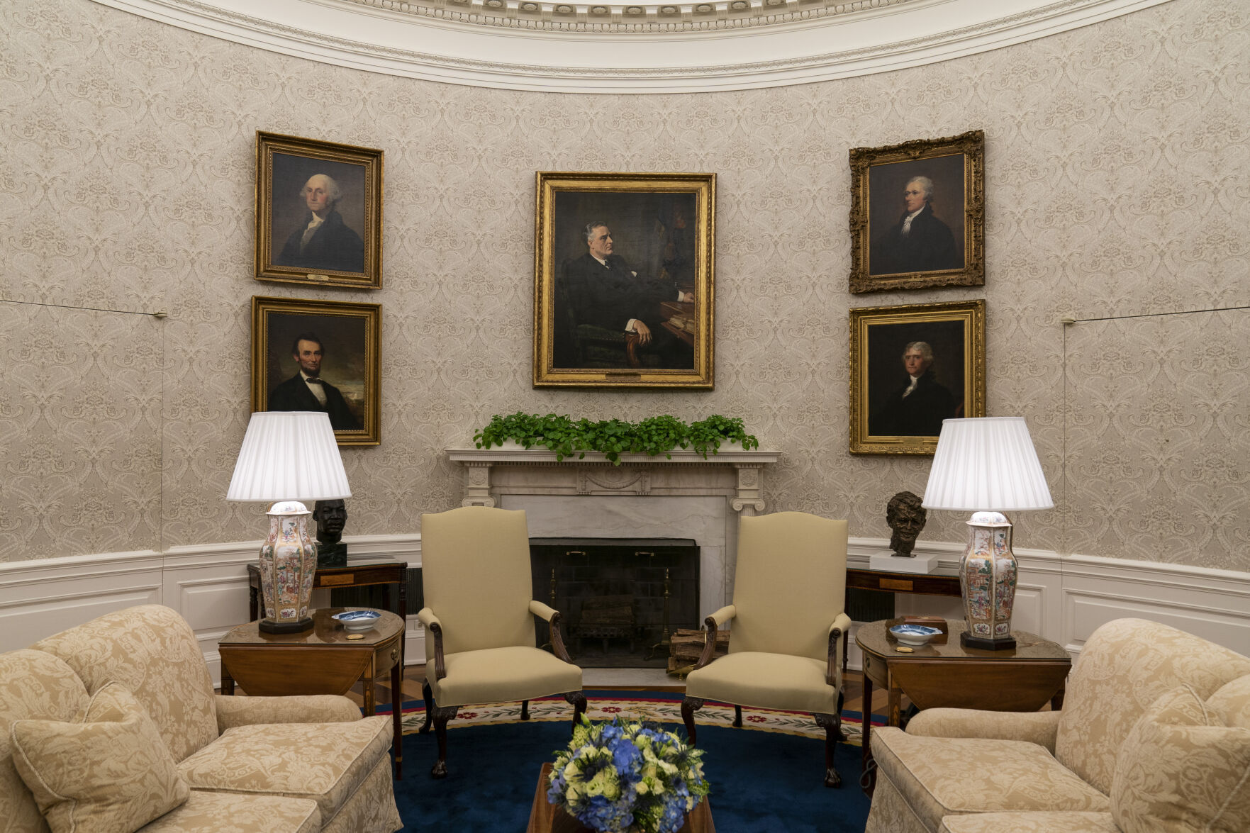 Photos: President Biden's Oval Office