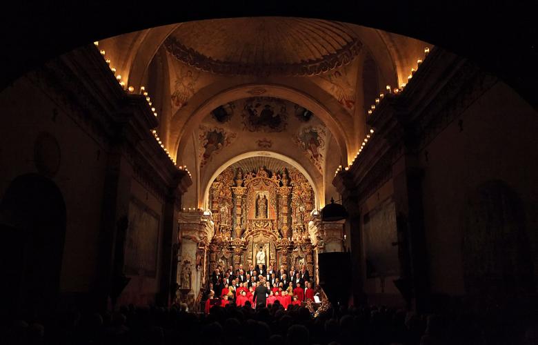 Christmas at San Xavier