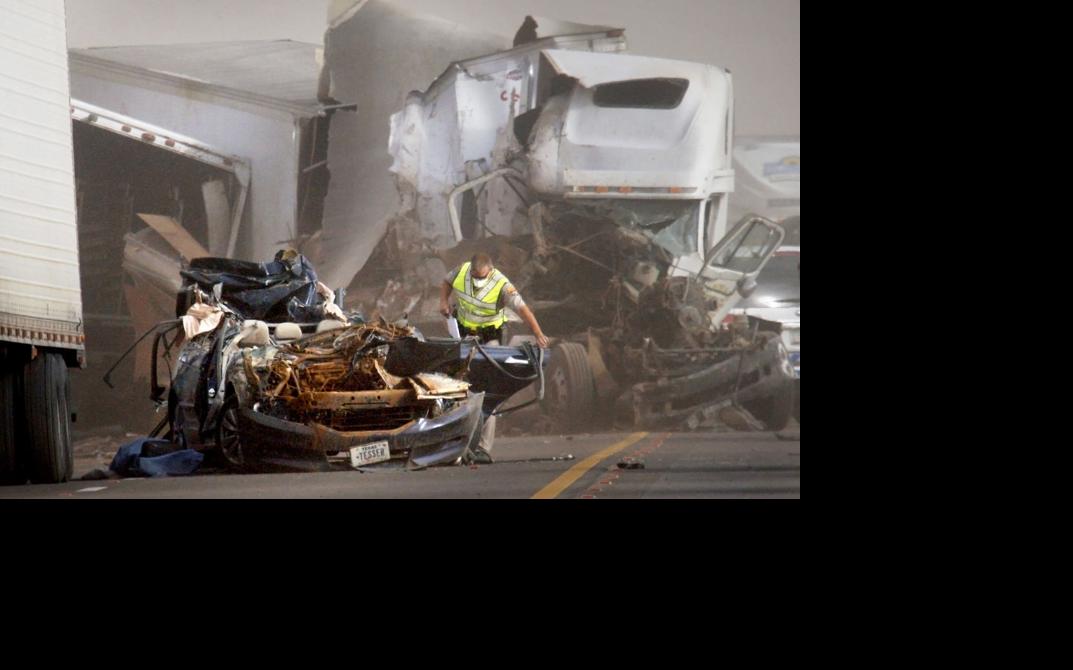 Dust storms on I-10