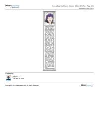 Arizona Daily Star article June 23, 2015