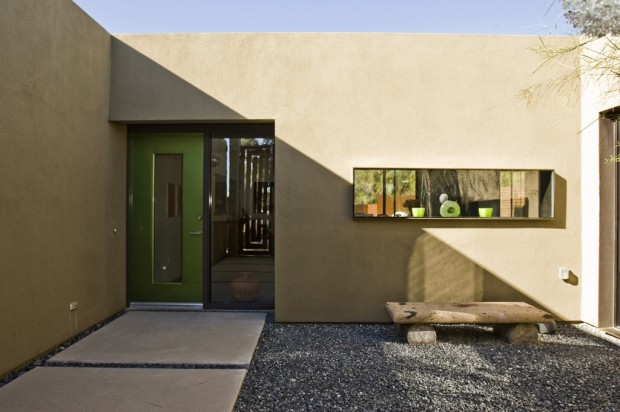 Open spaces lend a modern look    