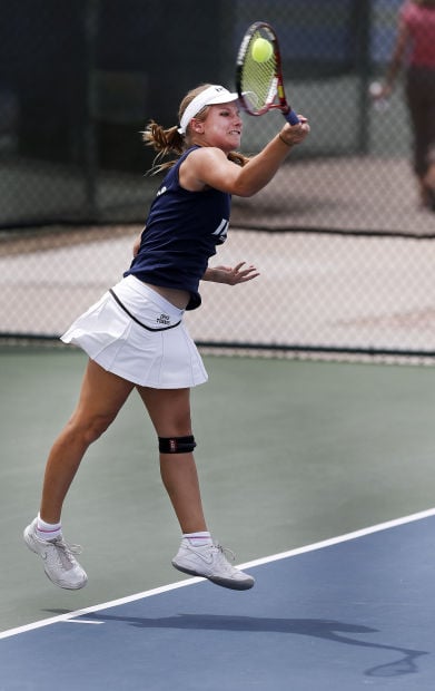 Division II girls playoff tennis