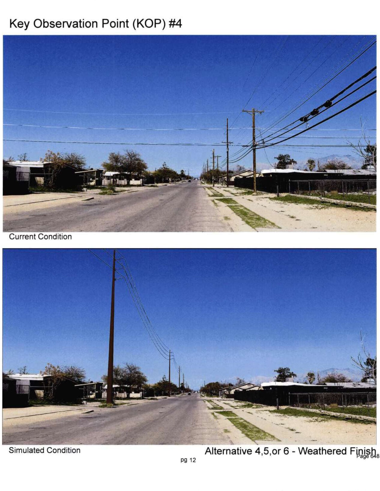 TEP powerline view on South Euclid