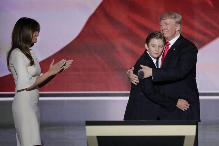 2016: Barron Trump