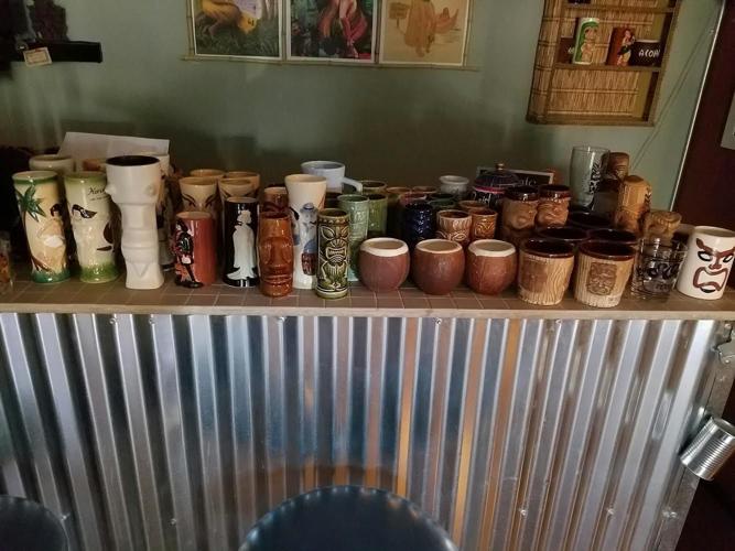 Tiki mugs, of course!