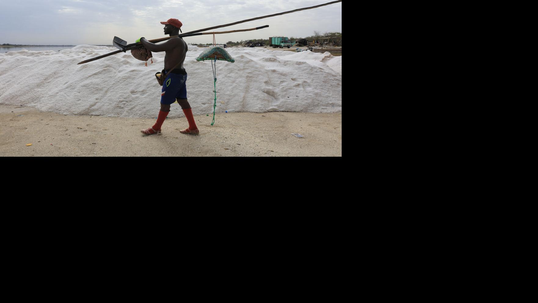 Salt trade, tourism and color return to Senegal’s Pink Lake