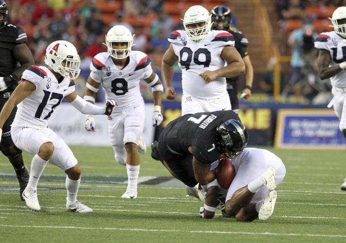 NCAA Football 2019: Arizona at Hawaii AUG24