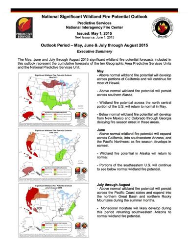 Grassland fire danger worsens in June