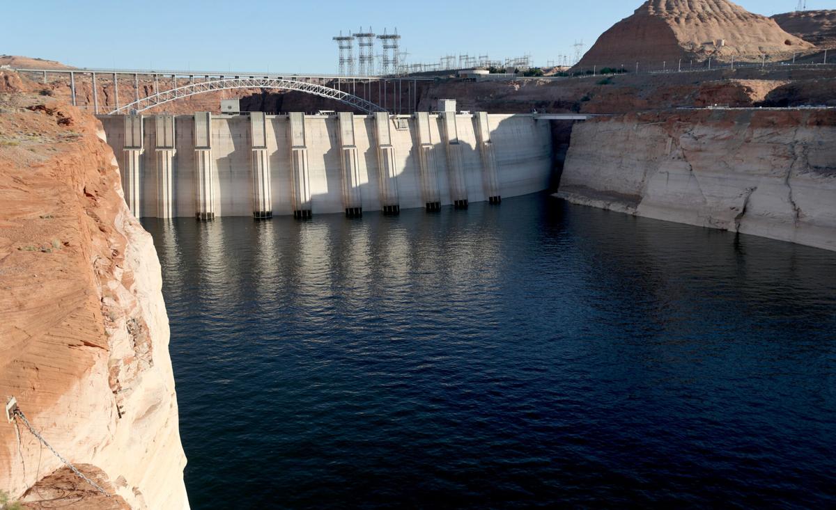 Glen Canyon Dam's underwater tubes unreliable for water deliveries at low lake levels