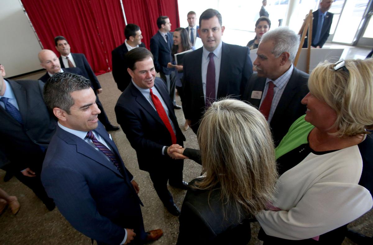 Gov. Doug Ducey in Tucson