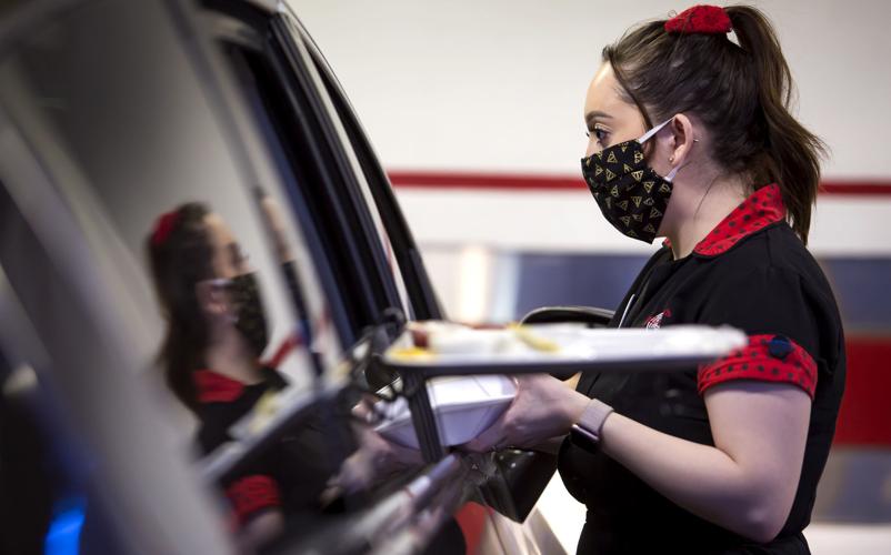 Little Anthony's Diner Drive-in and carhops