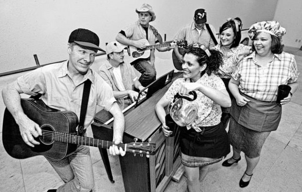 'Pump Boys and Dinettes' fits in with folk and biker festivals here  