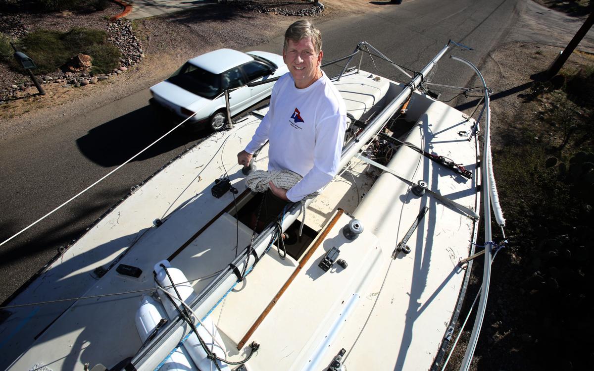 A sailing club? In Tucson? We promise it's not a fish story