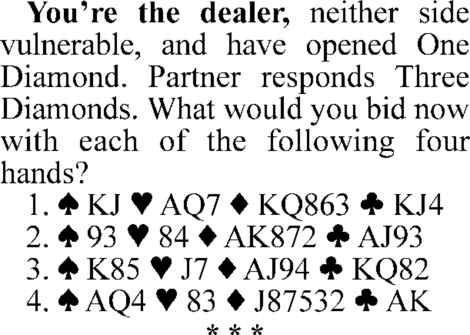 Bridge : Bidding quiz  
