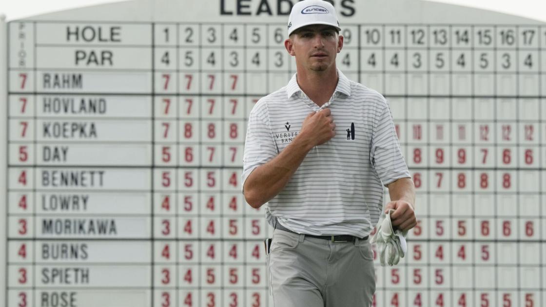 U.S. Amateur champ Sam Bennett in contention at Masters