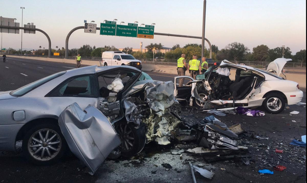 Phoenix wrong-way crash
